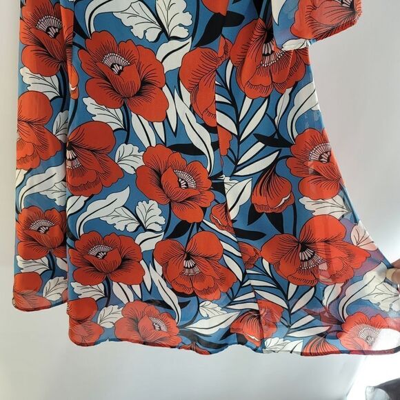 Aakaa abstract floral dress - Picture 5 of 8